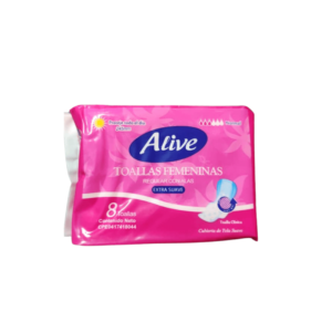 Toalla Sanitaria Alive Día 8und