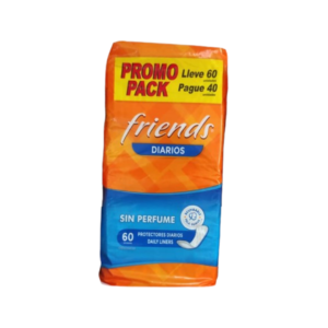 Friends protectores diarios 60und