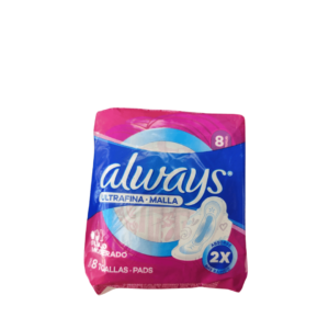 Toallas Always Flujo Moderado 8und